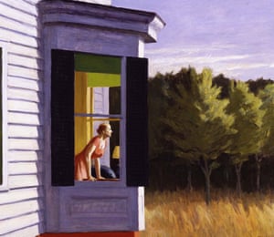 Eerie echoes … Edward Hopper’s Cape Cod Morning, 1950.