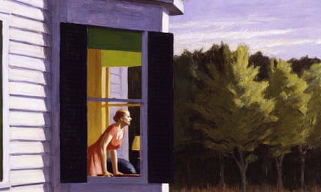 detail from Cape Cod Morning (1950) by Edward Hopper.