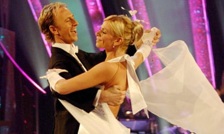 On Strictly with Ian Waite.