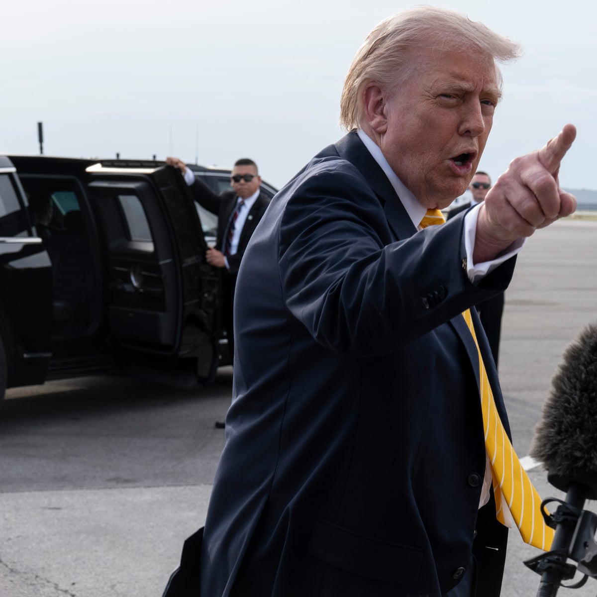 Donald Trump’s approval rating sinks to lowest point of second term