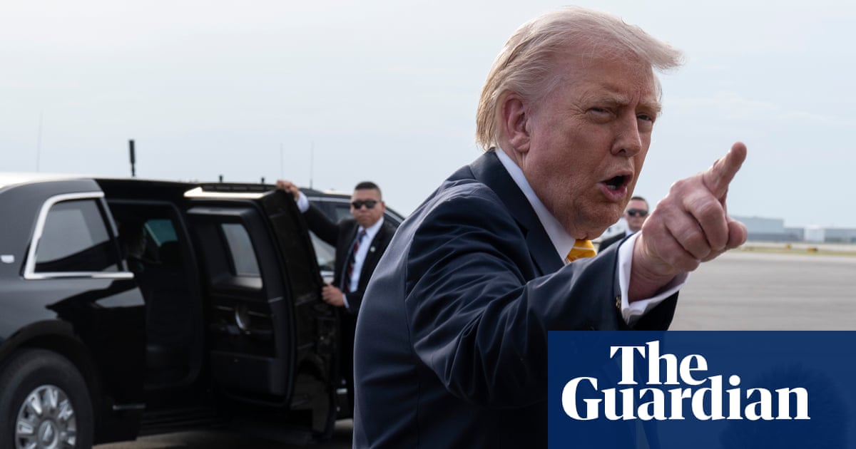 Donald Trump’s approval rating sinks to lowest point of second term