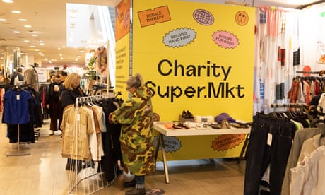 Resale therapy: charities reinvent former Topshop to take on Depop and eBay