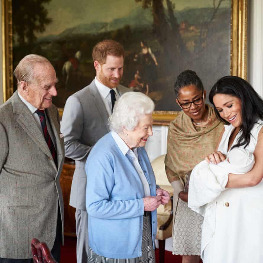 The christening of Harry and Meghan's son
