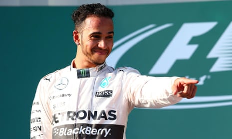 Victory in Melbourne was the 34th race win of Lewis Hamilton’s career.