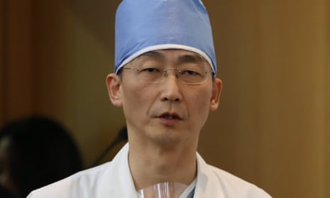 Lee Cook-jong, a surgeon at Ajou University Hospital, who is treating the defector