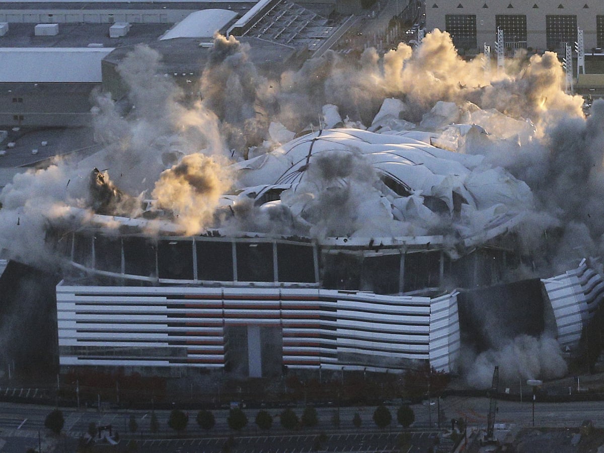 Memorable Gabba Moments Georgia Dome Demolition And Jimmy Thunder Sport The Guardian