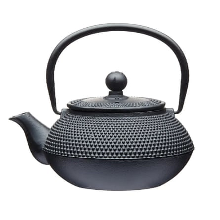 La Cafetiere Black Cast Iron Infuser teapot