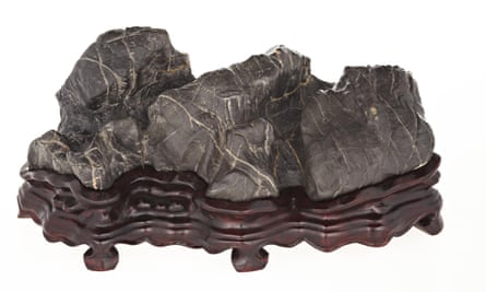 Un rocher des érudits Lingbi (gongshi)