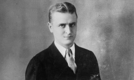 A studio portrait of American writer F Scott Fitzgerald in 1925.