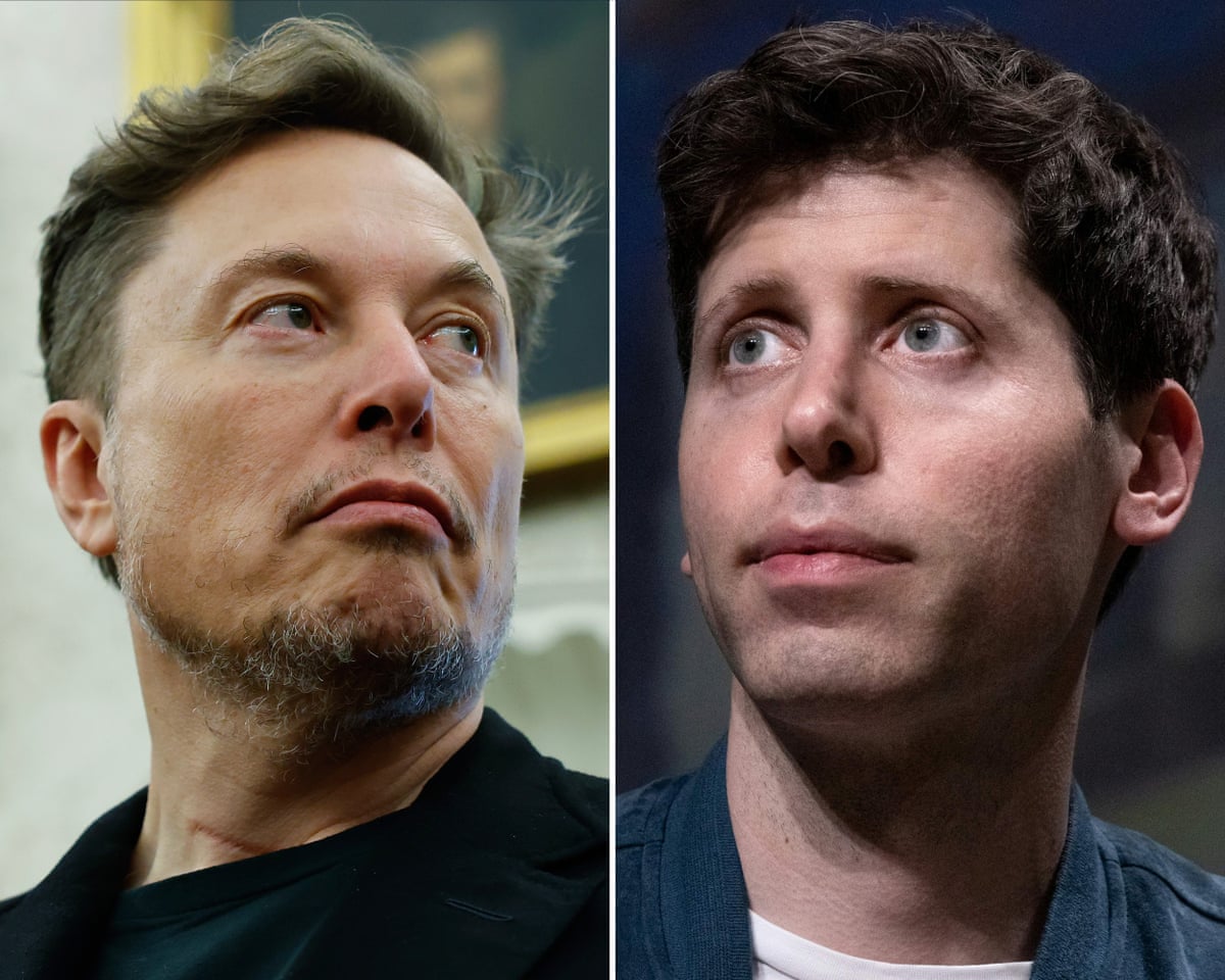 Elon Musk and Sam Altman.