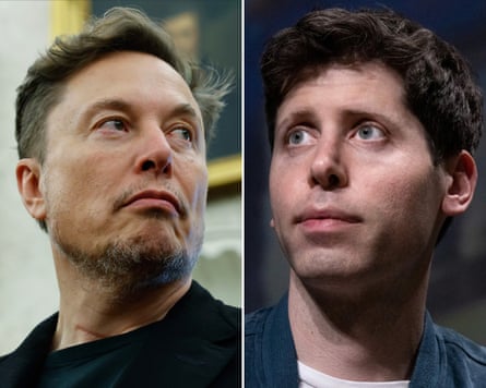 Elon Musk and Sam Altman.