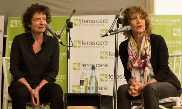 Winterson with the therapist Susie Orbach in 2014. The couple separated two years ago after marrying in 2015.