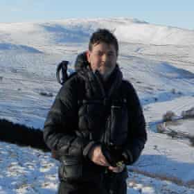 Patrick Norris on a wintery walk in Northumberland