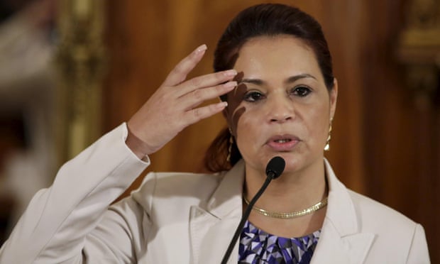 Guatemalan vice-president Roxana Baldetti.