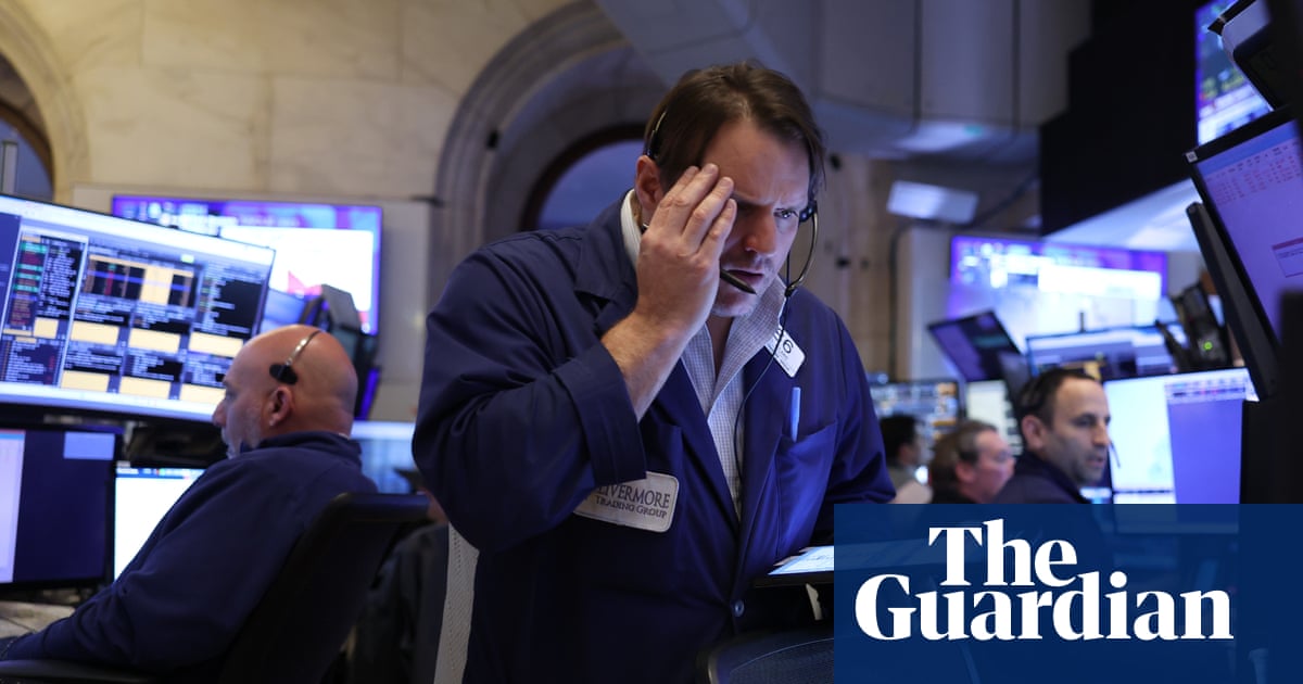 US stock markets see worst day since Covid pandemic after investors shaken by Trump tariffs