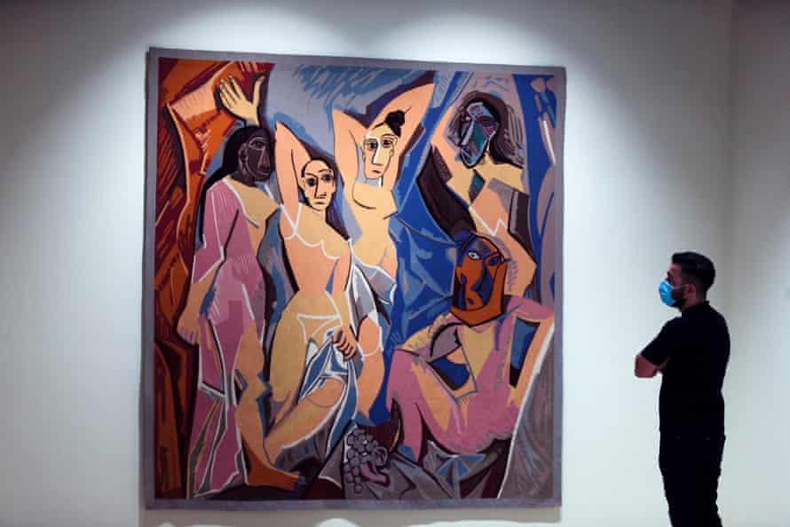 The incendiary Les Demoiselles d’Avignon by Picasso.