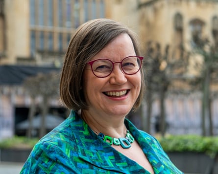 Meg Hillier outdoors, smiling