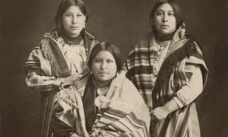 From left: Minnie Smith with her sisters Anna and Mollie. Mineral rights helped explain their deaths.