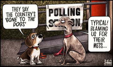 Ben Jennings on Britain’s day at the polls – cartoon