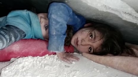 Get me out of here': how two Syrian siblings survived trapped under rubble | Turkey-Syria earthquake 2023 | The Guardian