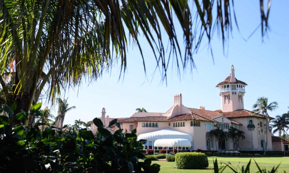 Donald Trump’s Mar-a-Lago resort in Palm Beach, Florida.