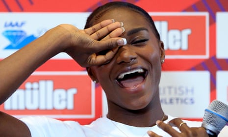 Dina Asher-Smith faces her toughest challenge of the summer in the 200m in Birmingham.