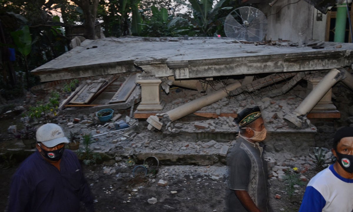 Indonesia earthquake: at least eight dead on Java island | Indonesia | The Guardian