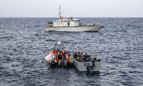 Médecins Sans Frontières on a rescue off the coast of Libya last week, when 10 people died in an overcrowded boat.