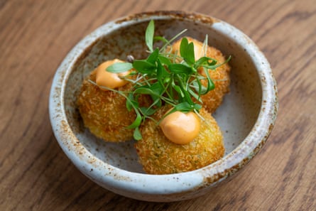 The ackee croquettes at Tatale are ‘zinging with citrus and a scotch bonnet kick’.