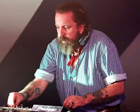 Port Eliot Festival, St Germans, Cornwall, Britain - 27 Jul 2014<br>Mandatory Credit: Photo by Michael Bowles/REX Shutterstock (3978117e) Andrew Weatherall at Caught by the River Port Eliot Festival, St Germans, Cornwall, Britain - 27 Jul 2014