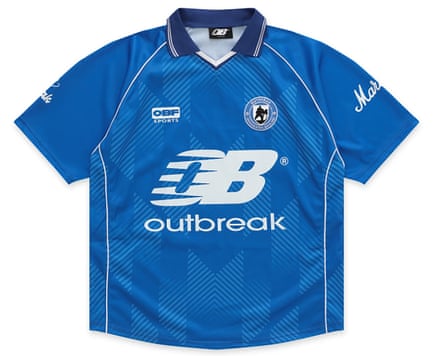 Outbreak football shirt.