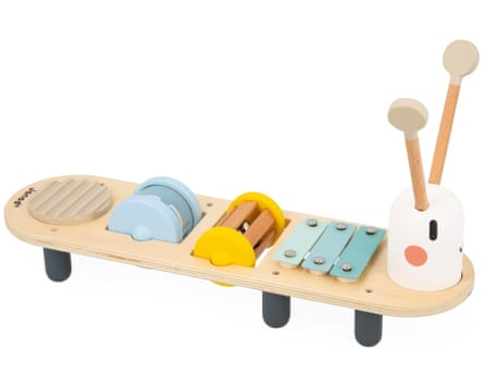 Janod Sweet Cocoon Caterpillar Musical Activity Stand.