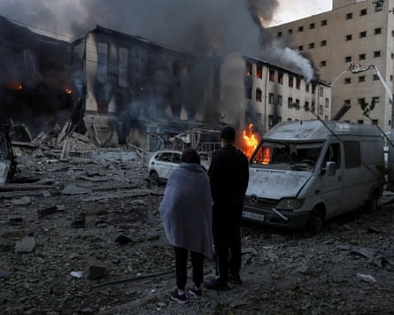 Russian missile strike in Kyiv, 8 September 2026.