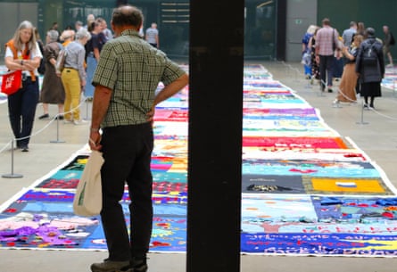 The atmosphere has been hushed, reverential … visitors to the Tate this week.