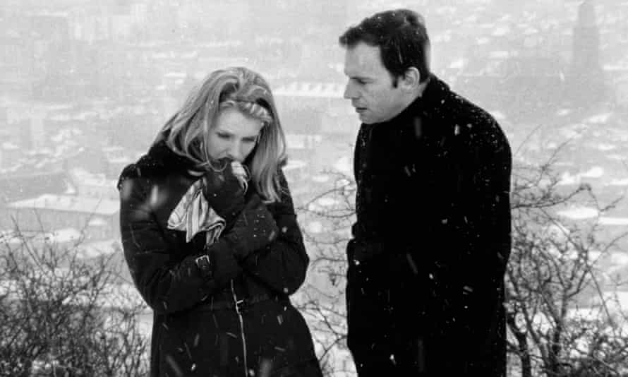 Jean-Louis Trintignant with Marie Christine Barrault in Eric Rohmers My Night with Maud.