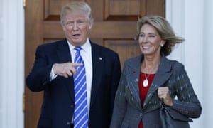 One of the committees that has not yet received the forms is the Senate health, education, labor and pensions committee, which has scheduled a hearing next week for Betsy DeVos, Trump’s pick to lead the education department.
