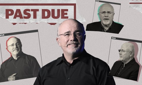 A photo illustration of Dave Ramsey, a radio talk show host.