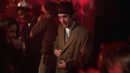 Robert De Niro in Mean Streets.