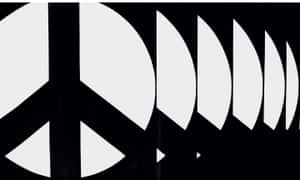 I still think protests are where designers should be looking Garlands 1962 poster for a CND march