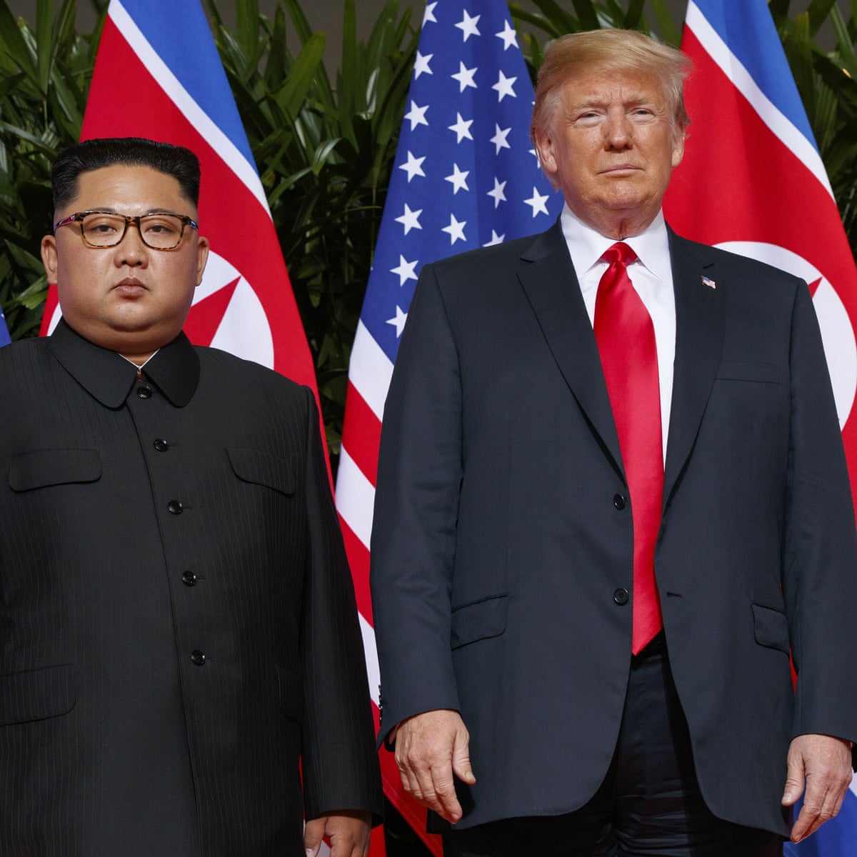 Trump Proposes Meeting With Kim Jong Un In Demilitarised Zone Donald Trump The Guardian