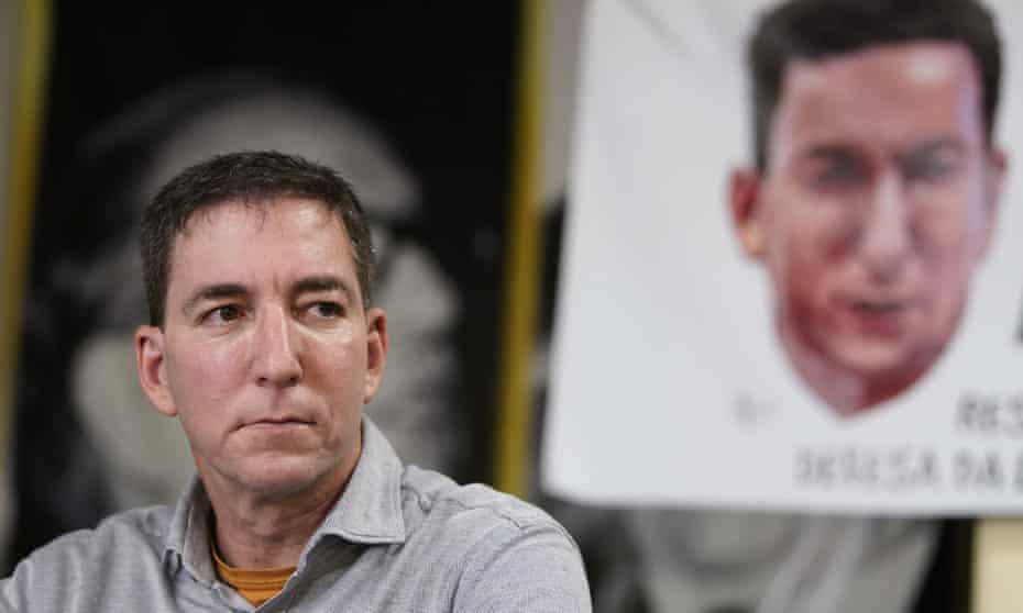 Glenn Greenwald was accused of cybercrimes.