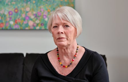 Portrait of Eve Henderson in her front room