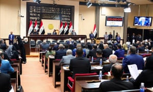 Iraq's parliament in session
