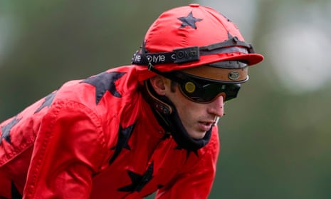 Pierre-Charles Boudot pictured riding at Ascot on British Champions Day in October.