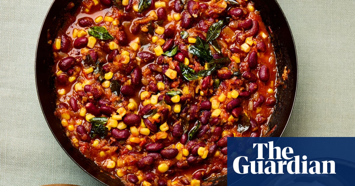 Meera Sodha’s recipe for kidney bean and sweetcorn curry