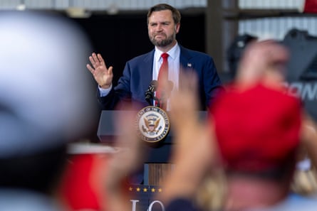 a man standing in front of people