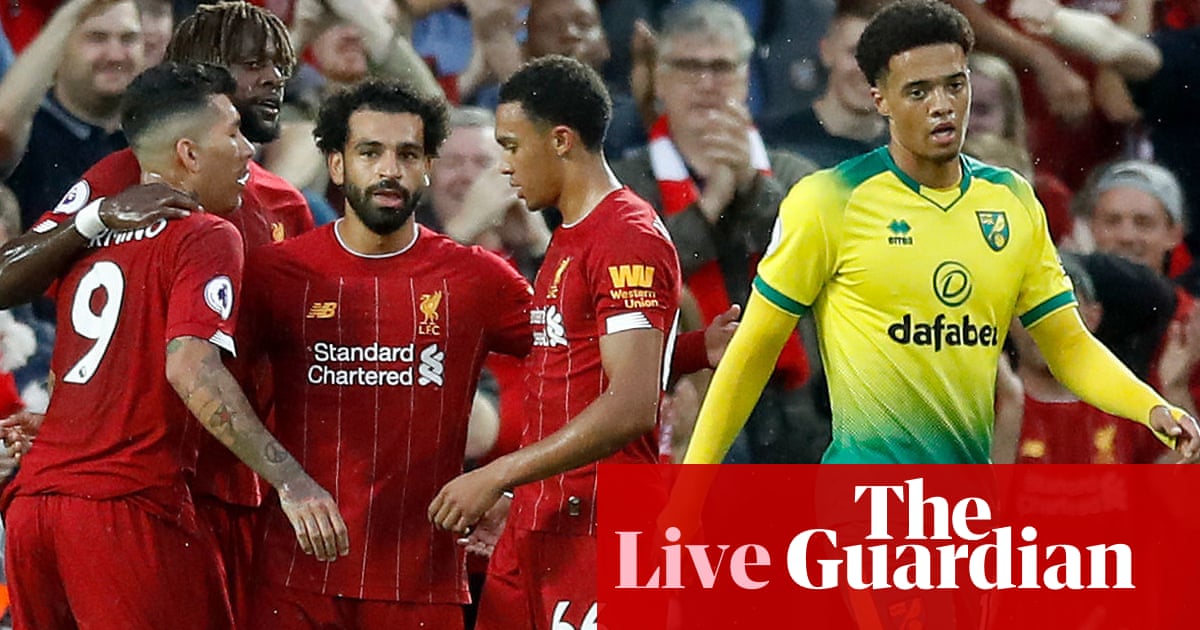 Liverpool v Norwich: Premier League – live!