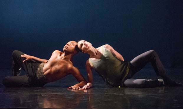Kyle Abraham and Wendy Whelan in The Serpent and the Smoke at the Royal Opera House’s Linbury Studio in 2014.