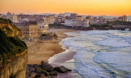 Visit Biarritz on France’s Basque coast, for its sandy beaches and surfing.