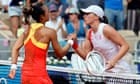 Iga Swiatek's 25-match Roland Garros winning streak ended by Qinwen Zheng
